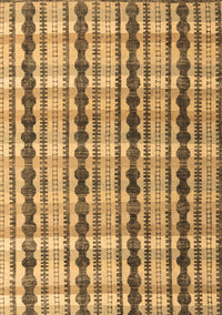 Abstract Brown Modern Rug, abs4850brn