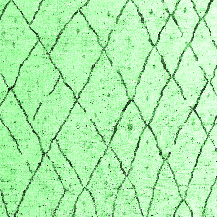 Machine Washable Solid Emerald Green Modern Area Rugs, wshabs4851emgrn