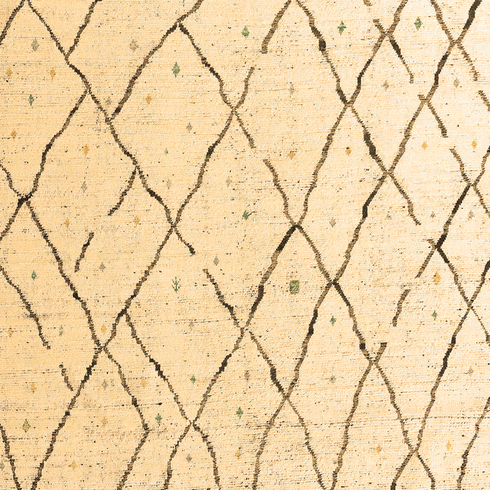 Solid Brown Modern Rug, abs4851brn