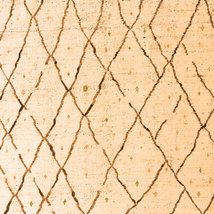 Machine Washable Solid Orange Modern Area Rugs, wshabs4851org