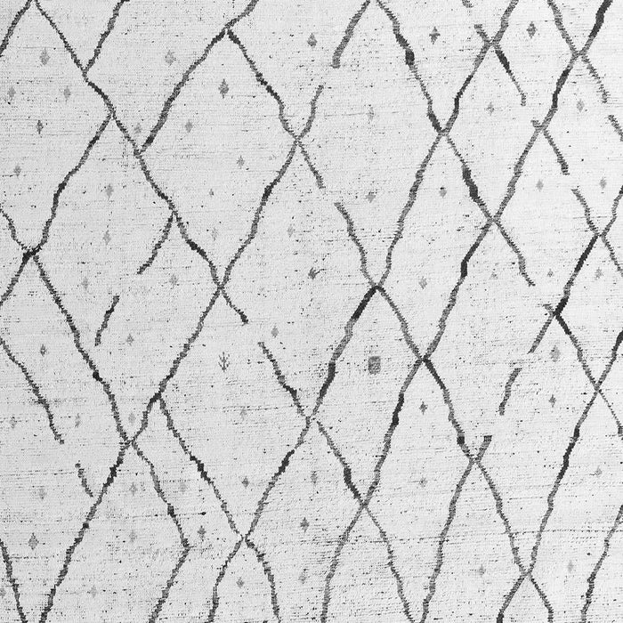 Machine Washable Solid Gray Modern Rug, wshabs4851gry