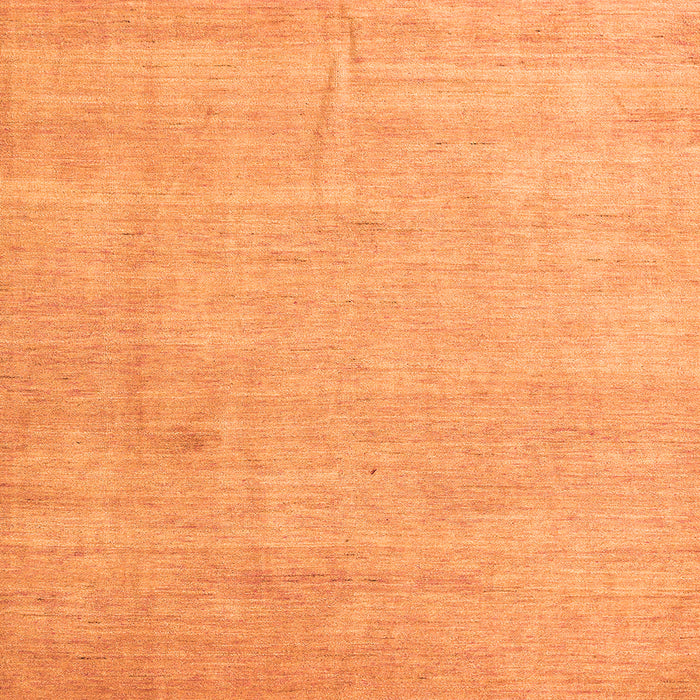 Square Machine Washable Abstract Orange Modern Area Rugs, wshabs4852org