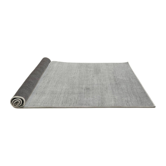 Sideview of Abstract Gray Modern Rug, abs4852gry