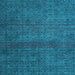 Square Abstract Light Blue Modern Rug, abs4853lblu