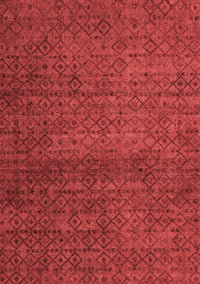 Abstract Red Modern Rug, abs4853red