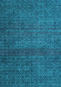 Abstract Light Blue Modern Rug, abs4853lblu