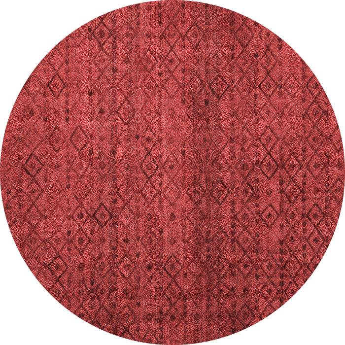 Abstract Red Modern Rug, abs4853red