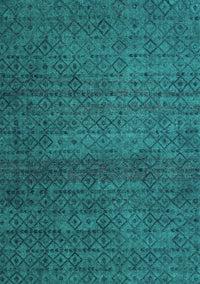 Abstract Turquoise Modern Rug, abs4853turq