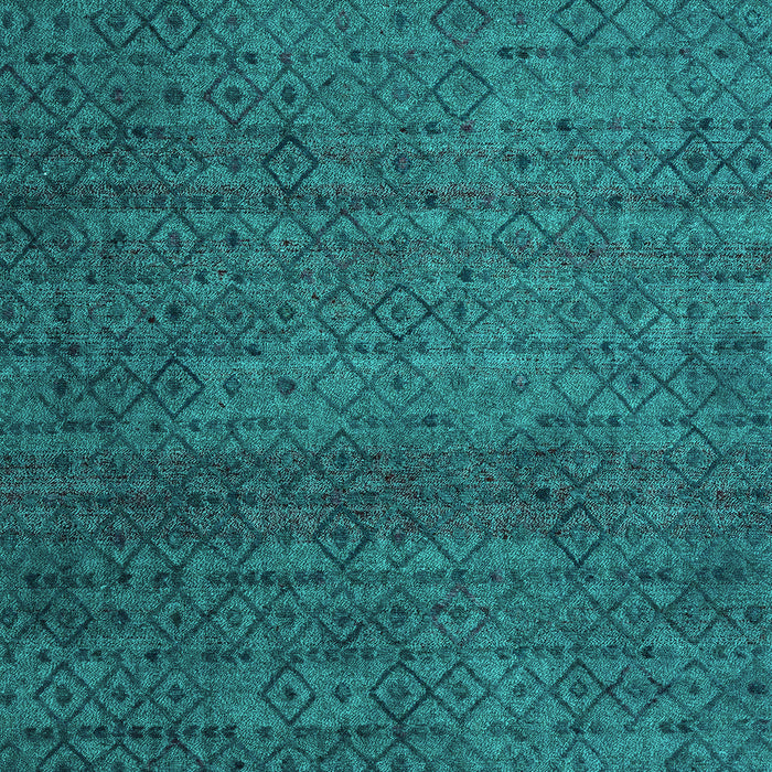 Abstract Turquoise Modern Rug, abs4853turq