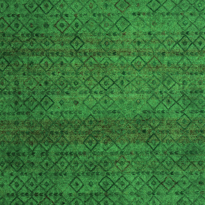 Machine Washable Abstract Green Modern Area Rugs, wshabs4853grn