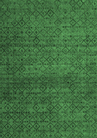 Abstract Emerald Green Modern Rug, abs4853emgrn