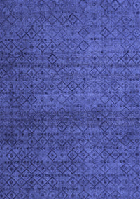 Abstract Blue Modern Rug, abs4853blu