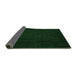 Sideview of Abstract Green Modern Rug, abs4854grn