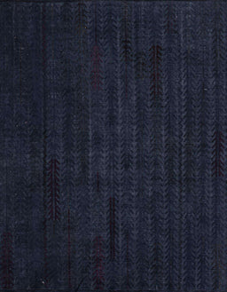 Machine Washable Abstract Night Blue Rug, wshabs4854