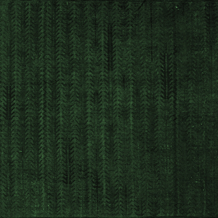 Square Machine Washable Abstract Emerald Green Modern Area Rugs, wshabs4854emgrn
