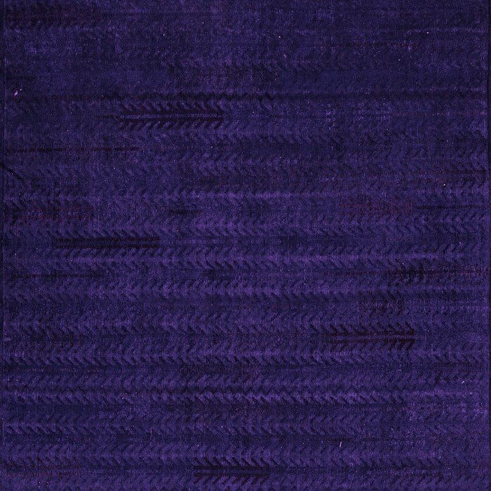 Square Abstract Purple Modern Rug, abs4854pur