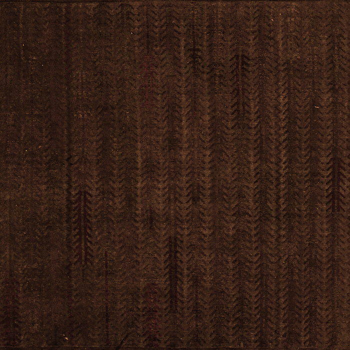 Square Abstract Orange Modern Rug, abs4854org