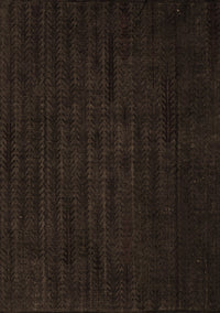 Abstract Brown Modern Rug, abs4854brn