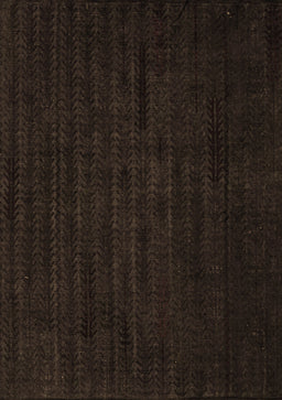 Abstract Brown Modern Rug, abs4854brn
