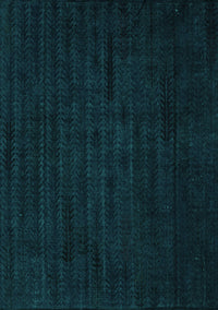 Abstract Turquoise Modern Rug, abs4854turq