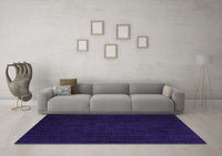 Machine Washable Abstract Purple Modern Rug, wshabs4854pur