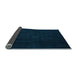 Sideview of Abstract Light Blue Modern Rug, abs4854lblu