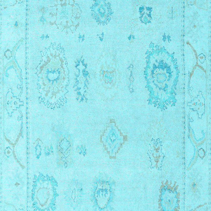 Oriental Light Blue Traditional Rug, abs4855lblu