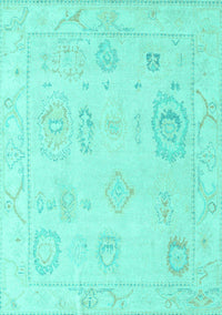 Oriental Turquoise Traditional Rug, abs4855turq