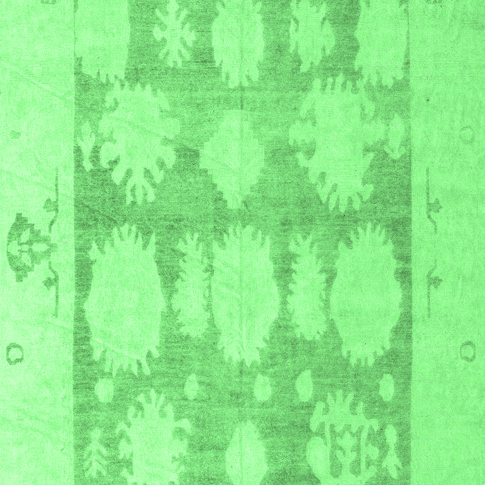 Oriental Emerald Green Traditional Rug, abs4856emgrn