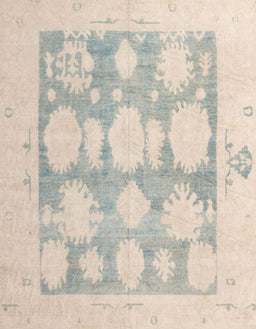 Abstract Sage Green Oriental Rug, abs4856