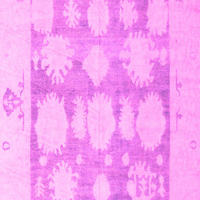 Machine Washable Oriental Pink Traditional Rug, wshabs4856pnk