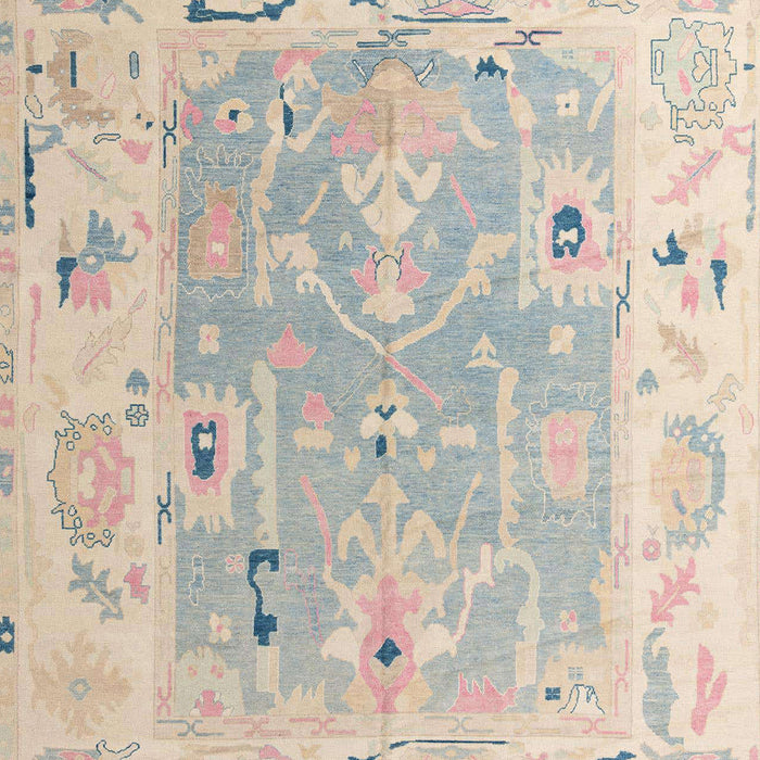 Abstract Sage Green Oriental Rug, abs4857