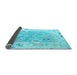 Sideview of Oriental Light Blue Traditional Rug, abs4857lblu