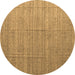 Round Machine Washable Abstract Brown Modern Rug, wshabs4858brn