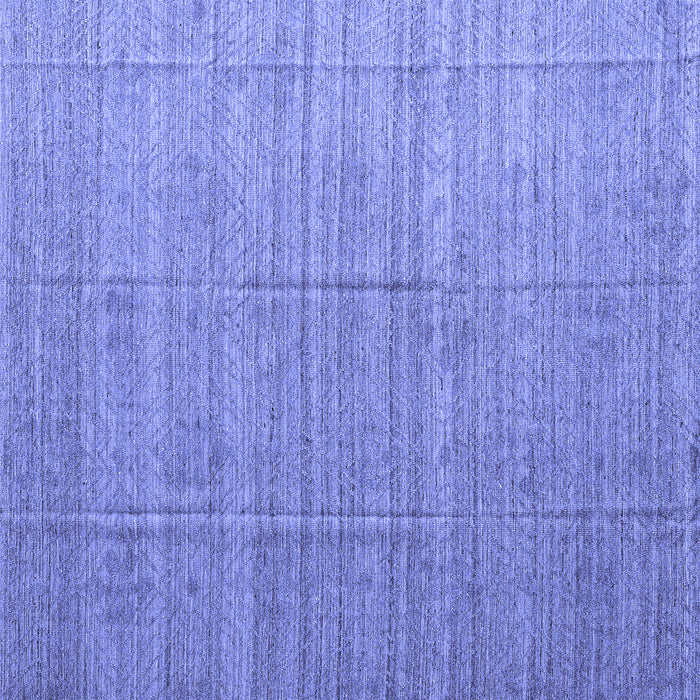 Square Abstract Blue Modern Rug, abs4858blu