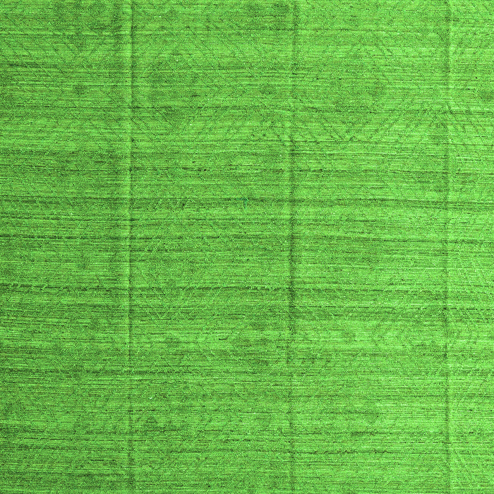 Machine Washable Abstract Green Modern Area Rugs, wshabs4858grn