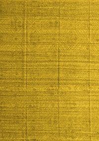 Abstract Yellow Modern Rug, abs4858yw