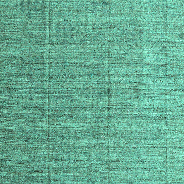 Machine Washable Abstract Turquoise Modern Area Rugs, wshabs4858turq