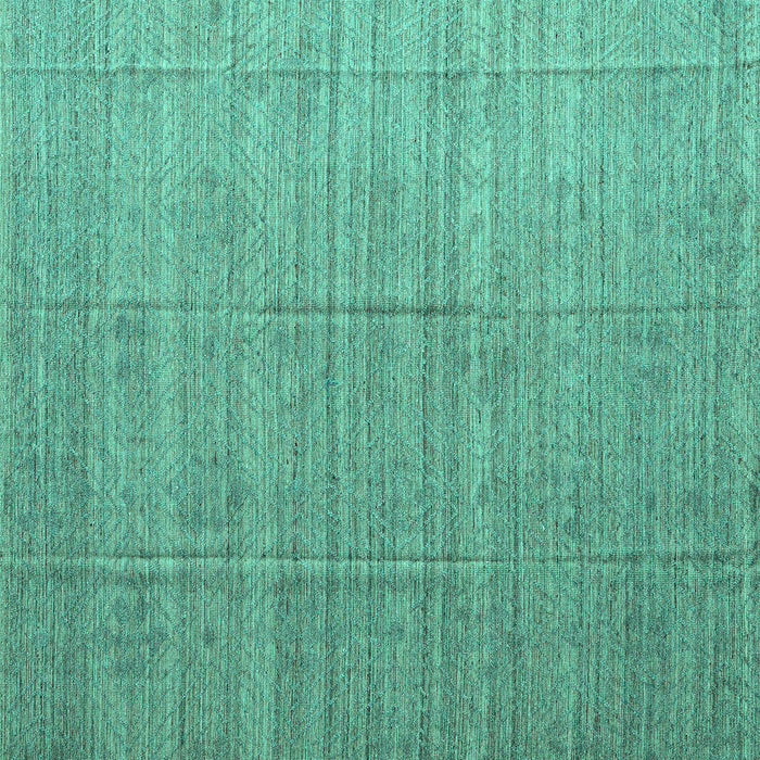 Square Abstract Turquoise Modern Rug, abs4858turq