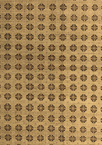 Abstract Brown Modern Rug, abs4859brn