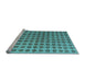 Sideview of Machine Washable Abstract Light Blue Modern Rug, wshabs4859lblu