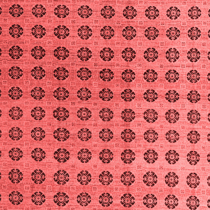 Machine Washable Abstract Red Modern Rug, wshabs4859red
