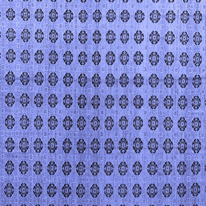 Square Machine Washable Abstract Blue Modern Rug, wshabs4859blu