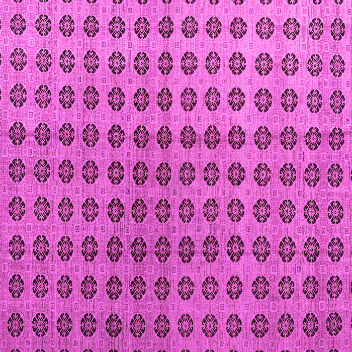 Square Abstract Pink Modern Rug, abs4859pnk