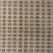 Square Machine Washable Abstract Light French Beige Brown Rug, wshabs4859