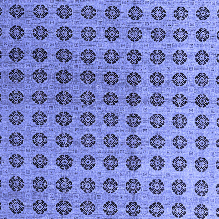 Abstract Blue Modern Rug, abs4859blu