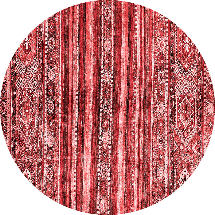 Abstract Red Modern Rug, abs485red