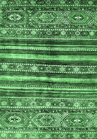 Abstract Emerald Green Modern Rug, abs485emgrn