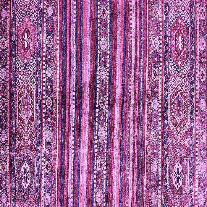 Square Abstract Purple Modern Rug, abs485pur