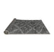 Sideview of Abstract Gray Modern Rug, abs4860gry